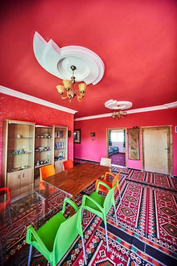 Bedouin Pink Ecohouse Bed and Breakfast Wadi Musa Esterno foto